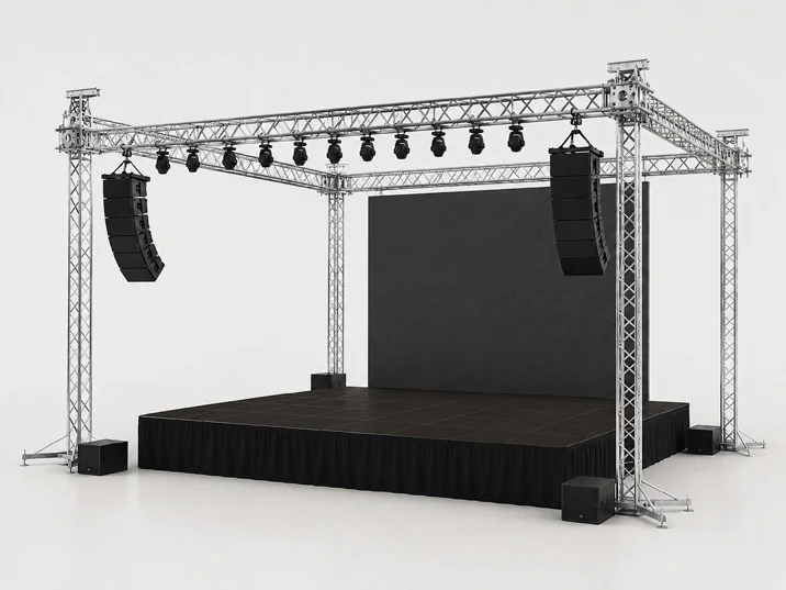 Ses & Sahne & LED Sistemleri kiralama katalog fotoğrafı